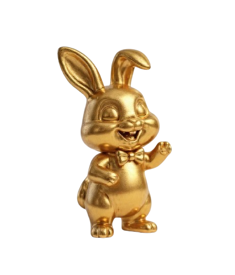 Golden bunny